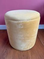 Poef met opbergruimte, Minder dan 50 cm, Rond, Minder dan 50 cm, Ophalen of Verzenden