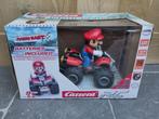 Carrera RC Mario Kart Quad bestuurbare auto, Ophalen of Verzenden, Zo goed als nieuw, Afstandsbediening