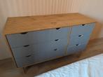vidaxl OTTA dresser/kledingkast, Ophalen, 100 tot 150 cm, 5 laden of meer, Zo goed als nieuw