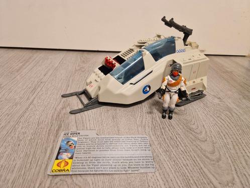 G.I. Joe Cobra Wolf met Ice Viper Figuur, Kinderen en Baby's, Speelgoed | Actiefiguren, Gebruikt, Ophalen of Verzenden
