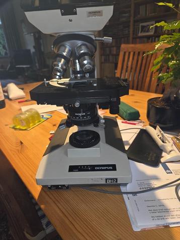 olympus microscoop met set objectieven 10x, 20x, 40x, 60x beschikbaar voor biedingen