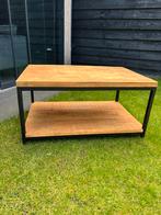 Salontafel industrieel, Huis en Inrichting, Tafels | Salontafels, Ophalen, 50 tot 100 cm, Zo goed als nieuw, Minder dan 50 cm