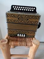 Goede hohner goudbrand cf, Muziek en Instrumenten, Accordeons, Ophalen of Verzenden, Gebruikt, Hohner, Met riemen