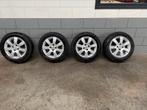 Opel Corsa/Combo velgen met banden 4x100 6 jot 15 inch, 15 inch, Banden en Velgen, Gebruikt, Personenwagen