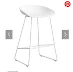 HAY about a stool 38 barkruk wit 65cm, Huis en Inrichting, Barkrukken, 1 kruk, Ophalen, Zo goed als nieuw, 60 tot 90 cm