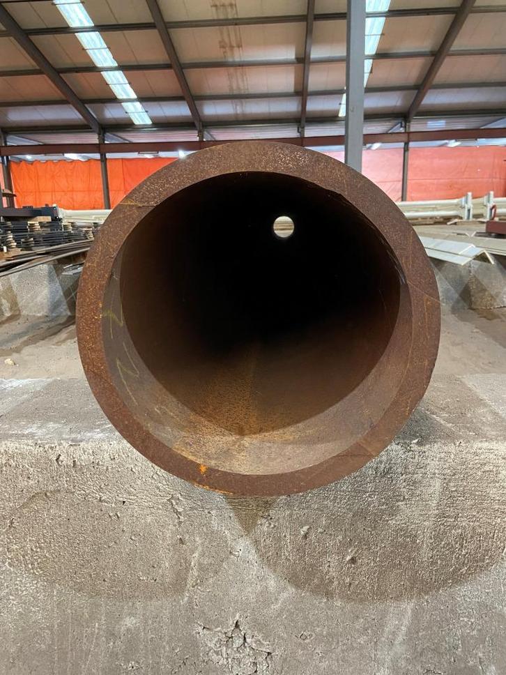 Buis Diameter 357 x 25  ( 1x 7200mm  ), Doe-het-zelf en Verbouw, Metalen, Nieuw, IJzer, Ophalen