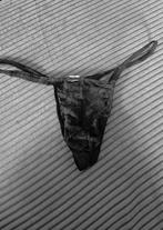 Mannenstring, Kleding | Heren, Verzenden, Zwart, Slip