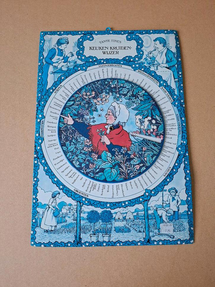 Tante Tine’s Keuken kruidenwijzer, Verzamelen, Blikken, Gebruikt, Overige, Ophalen of Verzenden