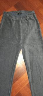 Flared rib broek blauw/grijs - XS- stretch, Ophalen, Blauw, Nieuw, Maat 34 (XS) of kleiner