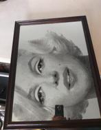 MARLIYN MONROE,,,,,op de spiegel getekend,,,,,60×45,, Ophalen of Verzenden, Poster, Artwork of Schilderij