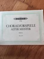 Choralvorspiele Alter Meister Edition Peters orgel, Orgel, Gebruikt, Ophalen of Verzenden, Klassiek