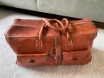 Dokterstas leren tas vintage, Ophalen of Verzenden, Zo goed als nieuw, Bruin, Handtas