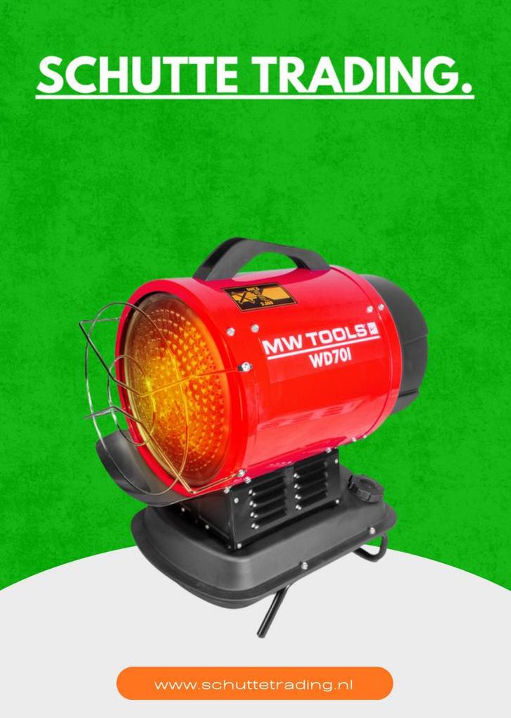 MW tools Infrarood dieselheater 20KW / Nieuw, Tuin en Terras, Terrasverwarmers, Nieuw, Ophalen