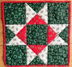 kerst quilt * ster, Ophalen of Verzenden, Zo goed als nieuw