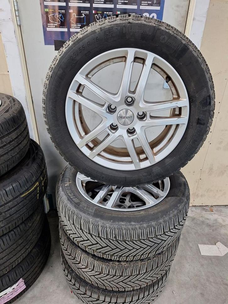 Volkswagen Golf Winterset 16 Inch, Auto-onderdelen, Banden en Velgen, Banden en Velgen, Winterbanden, 17 inch, 205 mm, Personenwagen