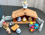 TE KOOP: kerststal Little People met licht en geluid ZGAN, Ophalen of Verzenden, Zo goed als nieuw, Speelset, Met geluid