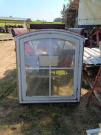 Getoogd raamkozijn met thermopane glas, Doe-het-zelf en Verbouw, Raamkozijn, Zo goed als nieuw, 75 tot 150 cm, Hout