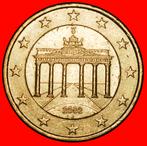 Ⰿ NORDIC GOLD 2002-2026: GERMANY 50 EURO CENTS 2002J HAMBURG, Ophalen of Verzenden, Duitsland, 50 cent, Losse munt