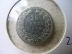 Kwartje 1906, Ophalen of Verzenden, Koningin Wilhelmina, 25 cent, Losse munt