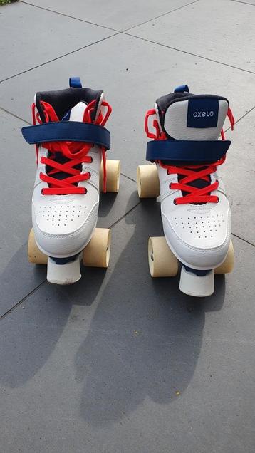 Zo goed als nieuwe roller skates (maat 40) beschikbaar voor biedingen