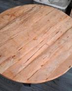 Ronde mango salontafel, Ophalen, Overige materialen, 50 tot 100 cm, Rond