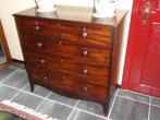 antiek engels mahoni commode 1800, Ophalen of Verzenden