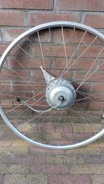 Gazelle e-bike motor met 28" alu.voorwiel, Fietsen en Brommers, Fietsonderdelen, Ophalen of Verzenden, Gebruikt, Algemeen, Wiel