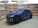 Audi Q5 55 TFSI e quattro Competition FL Pano 360 Navi Clima, Auto's, Audi, Automaat, Gebruikt, 4 cilinders, Blauw