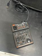 Power Dynamics PDM-D301BT Mini Mixer met Bluetooth, Ophalen, Gebruikt, Minder dan 5 kanalen, Microfooningang