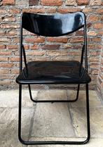 Ikea klapstoel Ted - vintage, Gebruikt, Zwart, Ophalen of Verzenden, Eén