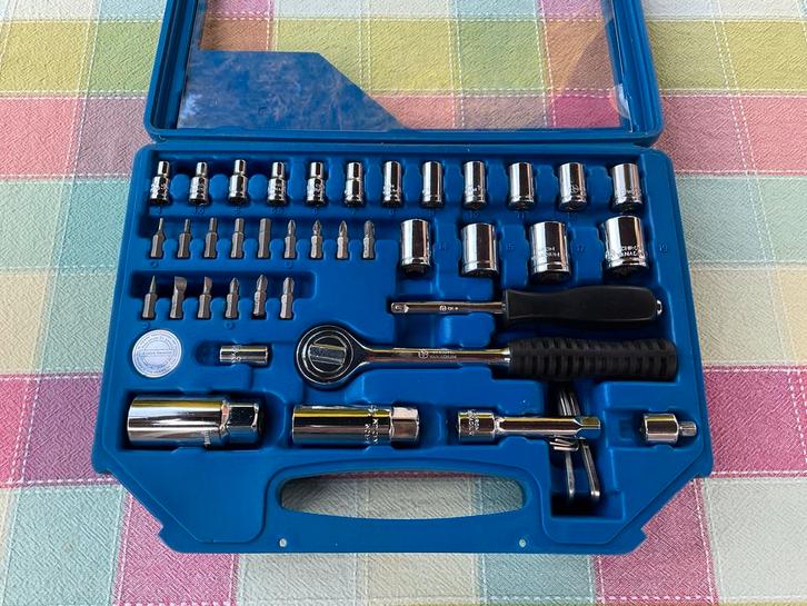 LUX-tools Classic dopsleutelset 1/4, Doe-het-zelf en Verbouw, Gereedschap | Handgereedschap, Zo goed als nieuw, Ophalen of Verzenden