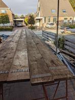 5 Steigerplanken, Doe-het-zelf en Verbouw, Hout en Planken, Ophalen, Gebruikt, 25 tot 50 mm, Plank