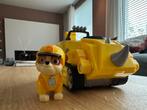 PAW Patrol Jungle Pups Rubble neushoornvoertuig, Ophalen, Zo goed als nieuw