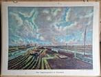 Een laagveengebied in Friesland / Johan Dijkstra, Antiek en Kunst, Ophalen, Aardrijkskunde