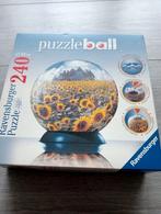 Ravensburger Puzzleball 240 stukjes - Zonnebloemen, Ophalen of Verzenden, Minder dan 500 stukjes, Zo goed als nieuw, Rubik's of 3D-puzzel