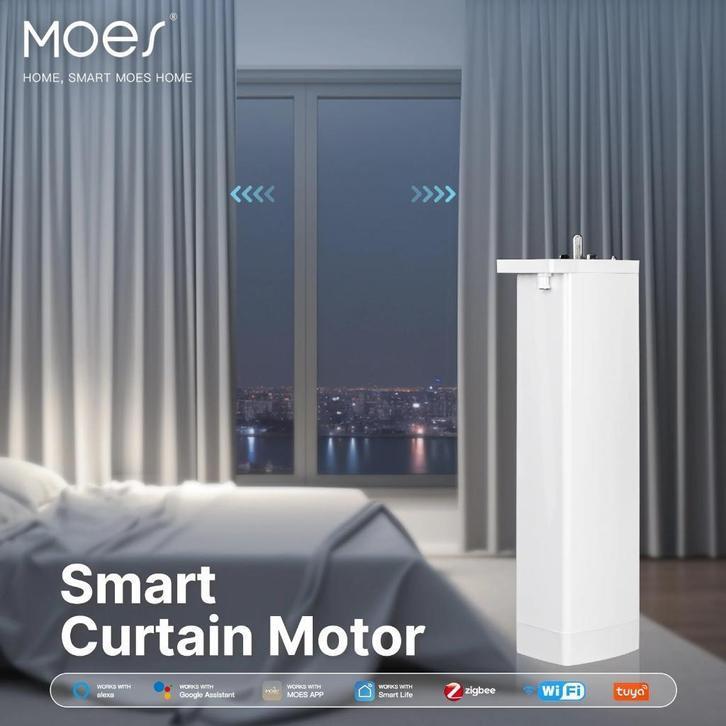 Elektrische Smart Gordijn - luifel - vitrage, Huis en Inrichting, Stoffering | Gordijnen en Lamellen, Nieuw, Verzenden