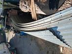 Te koop gebogen stalen golfplaten lengte 320cm, Ophalen, Zo goed als nieuw, IJzer