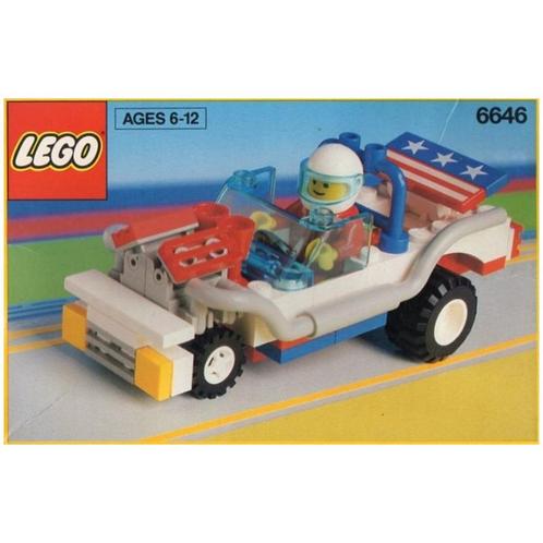 LEGO 6646 – Screaming Patriot, Kinderen en Baby's, Speelgoed | Duplo en Lego, Gebruikt, Lego, Complete set, Ophalen of Verzenden