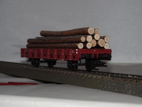 Marklin rongenwagon 47321-05 met hout als nieuw in OVP(#841), Hobby en Vrije tijd, Modeltreinen | H0, Zo goed als nieuw, Wagon
