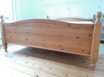 Houten tweepersoons bed 180 x 200, verstelbare lattenbodems, Huis en Inrichting, Slaapkamer | Bedden, Ophalen, Tweepersoons, 180 cm