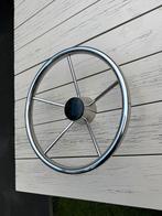 RVS Stuurwiel diameter 34cm, Watersport en Boten, Bootonderdelen, Ophalen, Zo goed als nieuw, Motor en Techniek, Zeilboot of Motorboot