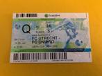 ⚽ Ticket Uefa-Cup Fc Utrecht - Fc Dnipro 2004/2005 ⚽, Ophalen of Verzenden