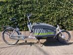 Gazelle Cabby - elektrische bakfiets, Fietsen en Brommers, Fietsen | Bakfietsen, 3 kinderen, Opvouwbaar, Gebruikt, Ophalen