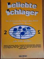 accordeon-piano-- electr. orgel: Beliebte Schlager-2, Muziek en Instrumenten, Bladmuziek, Accordeon, Gebruikt, Les of Cursus, Ophalen of Verzenden