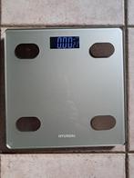 Hyundai Personenweegschaal - Bluetooth Body Analysis Scale, Witgoed en Apparatuur, Weegschalen, 1 tot 500 gram, 100 kg of meer