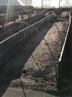 tunnel bogen slagvast pvc buis grijs 3 meter, Ophalen, Gebruikt