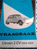 Citroen deux chevaux, lelijke eend, werkplaats handboek, Auto diversen, Handleidingen en Instructieboekjes, Ophalen of Verzenden