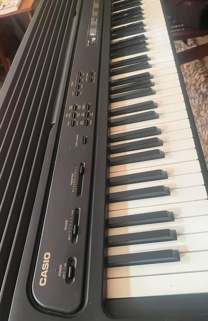 Casio CPS-50 Piano Keyboard 76 toetsen, Muziek en Instrumenten, Piano's, Zo goed als nieuw, Piano, Zwart, Digitaal, Ophalen