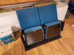 Vintage bioscoopstoelen - set van 2, Antiek en Kunst, Antiek | Meubels | Stoelen en Banken, Ophalen