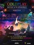 2 tickets Coldplay Rome ( naast elkaar), Tickets en Kaartjes, Concerten | Pop, Juli, Twee personen